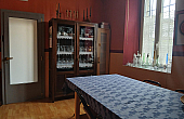 soggiorno con cucina a vista 